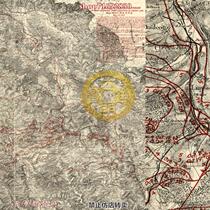 (Map) High-definition full map of the U.S. Meuse-Argonne Offensive in World War I (1919)