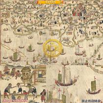 (Map) Colorful drawings of Taiwan’s urban customs and customs in the Qing Dynasty collected by the Metropolitan Museum of Art