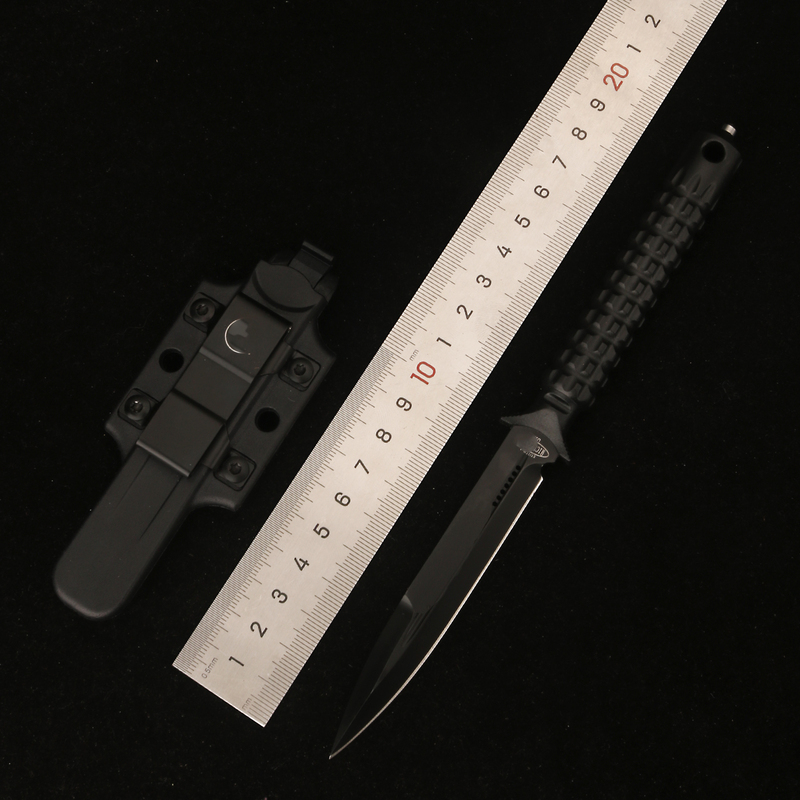 Microtech Alpha Assault Team Outdoor Knife, High Hardness Steel, Portable Tool, Lynx Outdoor Edc