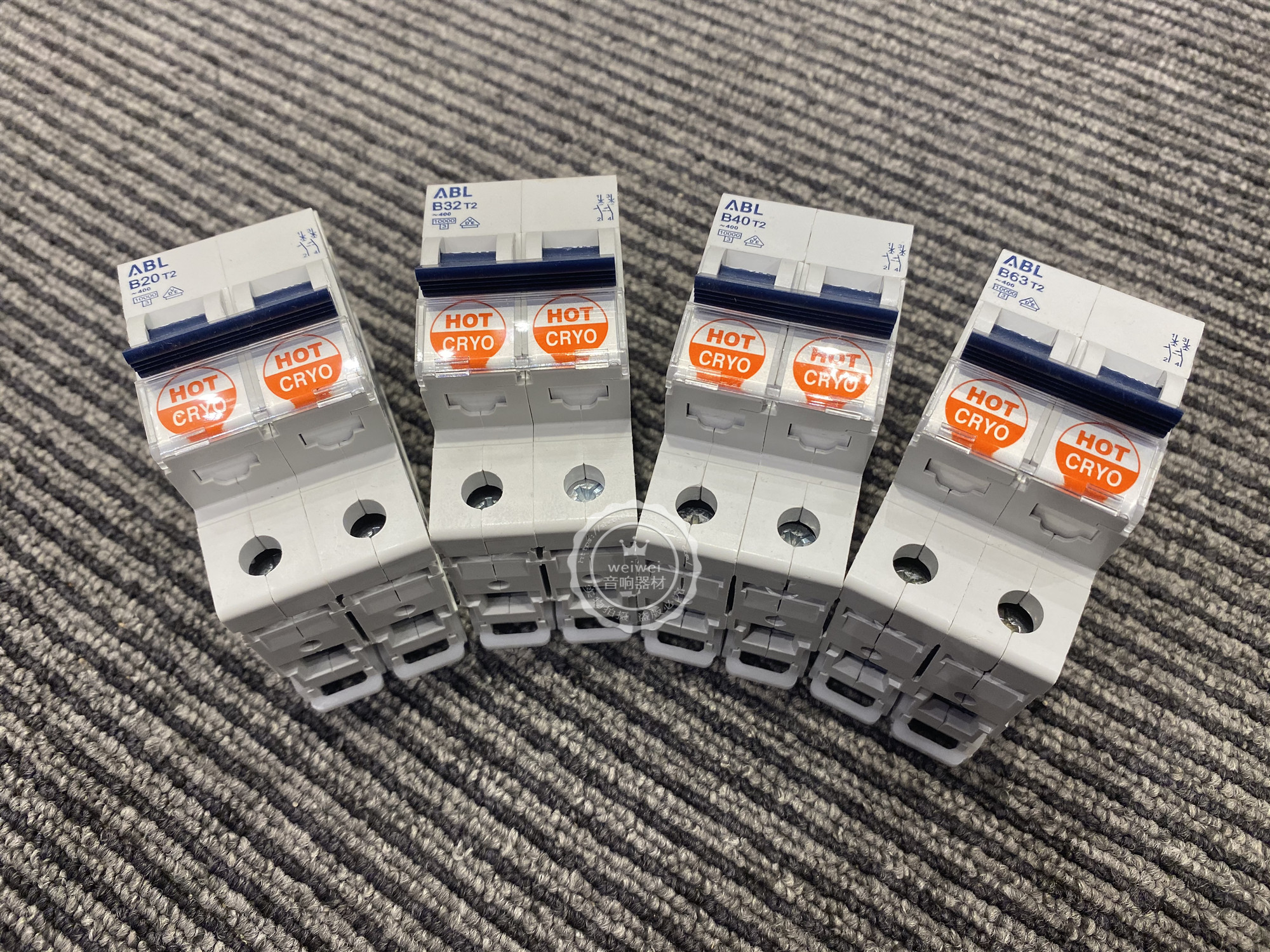  German ABL Air Switch Ice Fire Frozen version T Series 2P Flagship Acoustics open with frozen empty