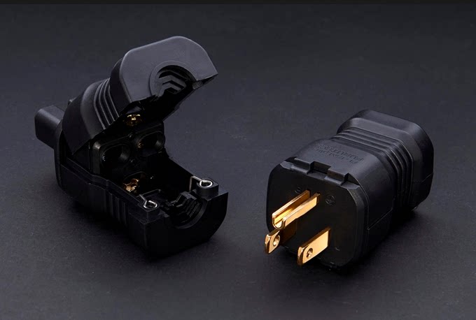 FURUTECH ancient river FI-15 (G) (R) Plus gold plated rhodium-plated power male plug tail plug