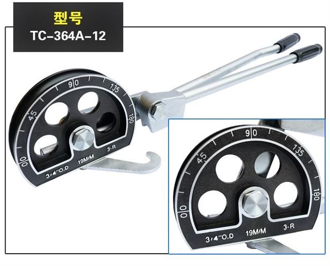 Thợ điện thủ công ống bender dây thép không gỉ ống đồng ống sắt công cụ ống lớn thánh điều hòa - Dụng cụ thủy lực / nâng
