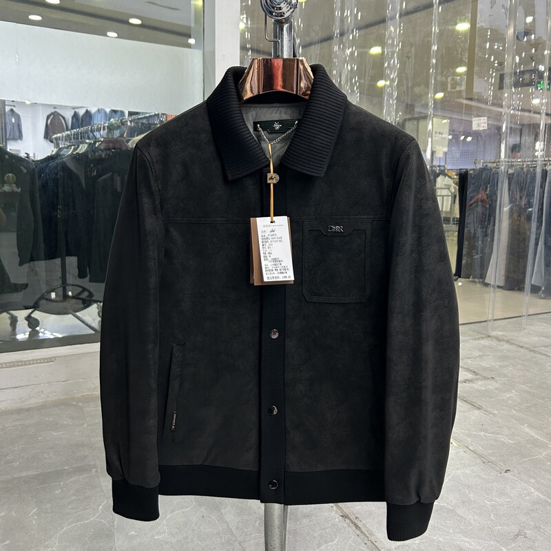 【Shopping Mall Exclusive】It's Actually a down Jacket! a Thousand-Yuan Bargain! Light Luxury and High-End Fashion! Men's down Jacket