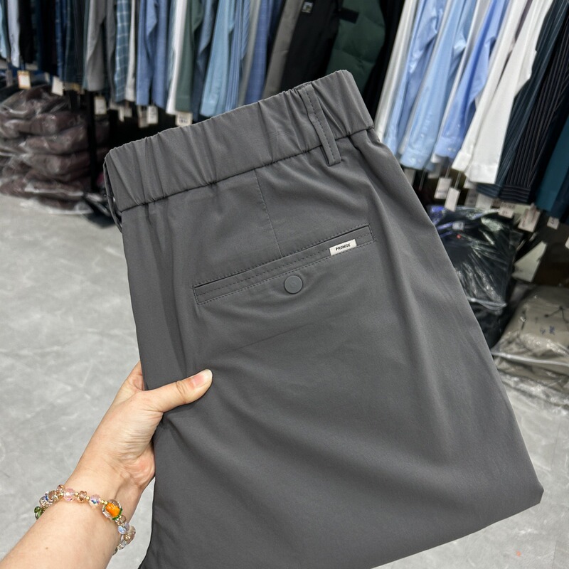 【H Brand】Summer Pants! Super Comfortable! Great Value! Brand Label-Cut Men's Spring and Summer Thin Casual Sweatpants
