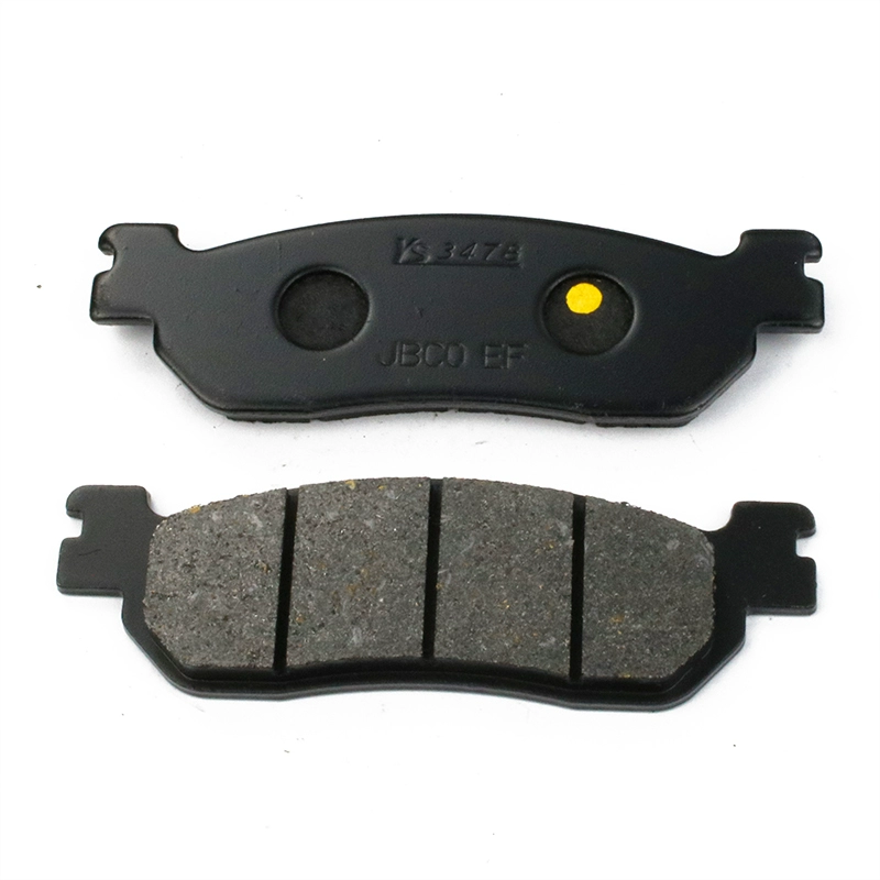 Huanghe Hengjian Xinyuan Magician 250 phụ kiện xe máy off-road phía trước và phía sau má phanh đĩa da HJ250GY - Pad phanh