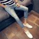 Mùa xuân quần jeans nam phiên bản Hàn Quốc của người đàn ông tự tu nam chân bút chì quần quần nam quần dài giản dị - Quần jean