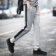 2019 cá tính quần harem giản dị mùa hè quần lọt khe thể thao quần chín điểm quần jogger kaki