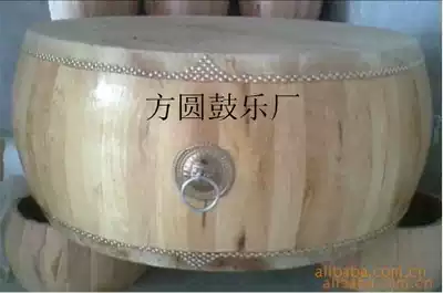 Natural color drum, log drum, Tsubaki drum, neem drum, white stubble drum, 80 cm, 1 meter war drum