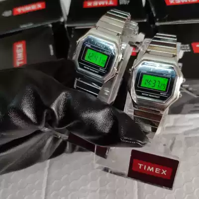 American Timex mini classic retro electronic women's watch small temperament rose gold and silver TW2T48100