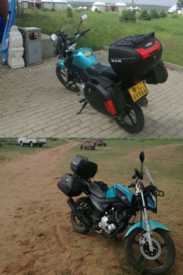 Yamaha ybr150 ngày kiếm 150 hộp phụ bên hộp hộp ba hộp bên khung hộp Wan Lihao V35 phụ tùng sửa đổi hộp phụ - Xe gắn máy phía sau hộp thùng đựng đồ xe máy giá rẻ