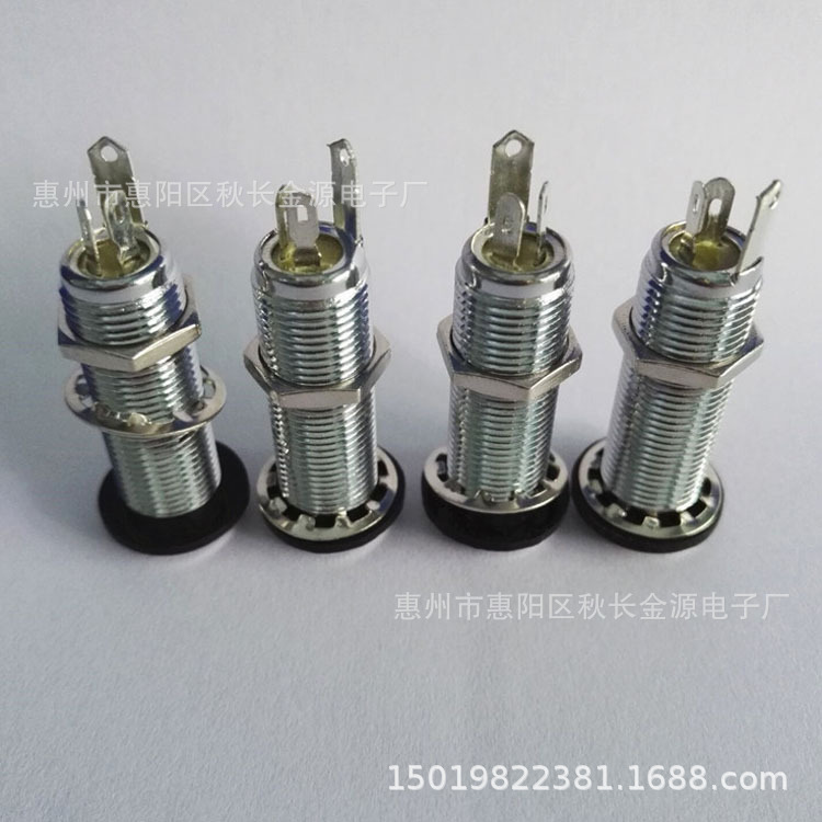 Electric guitar 6 35 tail nail output input plug electric guitar interface electric guitar accessories