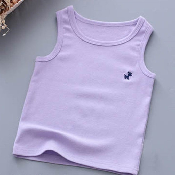 . Childrens vest nam bông cô gái nhỏ bé vest đồ lót mỏng vào mùa xuân và mùa thu mặc dưới cùng của từ này.