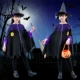 . Halloween mới cho trẻ em trang phục phù thủy trang phục cho bé trai và bé gái áo choàng áo choàng phù thủy trang phục công chúa phù thủy - Trang phục