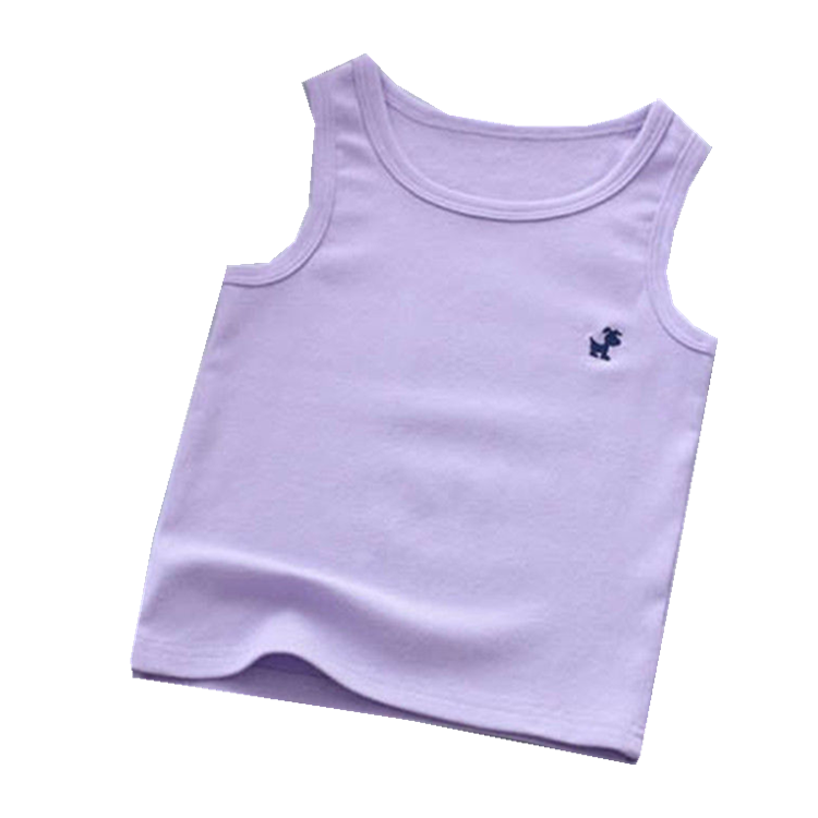 . Childrens vest nam bông cô gái nhỏ bé vest đồ lót mỏng vào mùa xuân và mùa thu mặc dưới cùng của từ này.