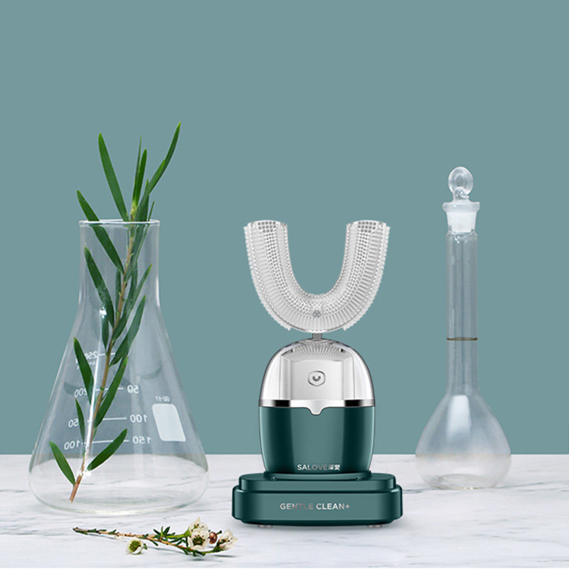 Deeply love SALOVE adult electric toothbrush household waterproof charging type U type automatic soft toothbrush