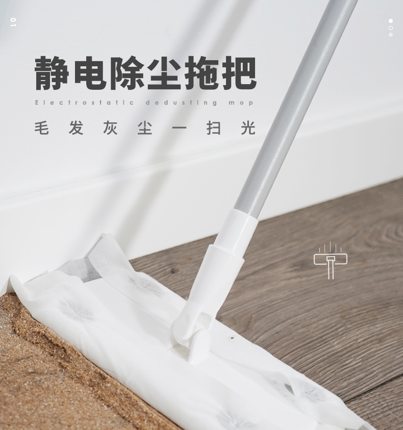 懒人福音 日本 inwejia 静电除尘套装 即拖即撕 图3