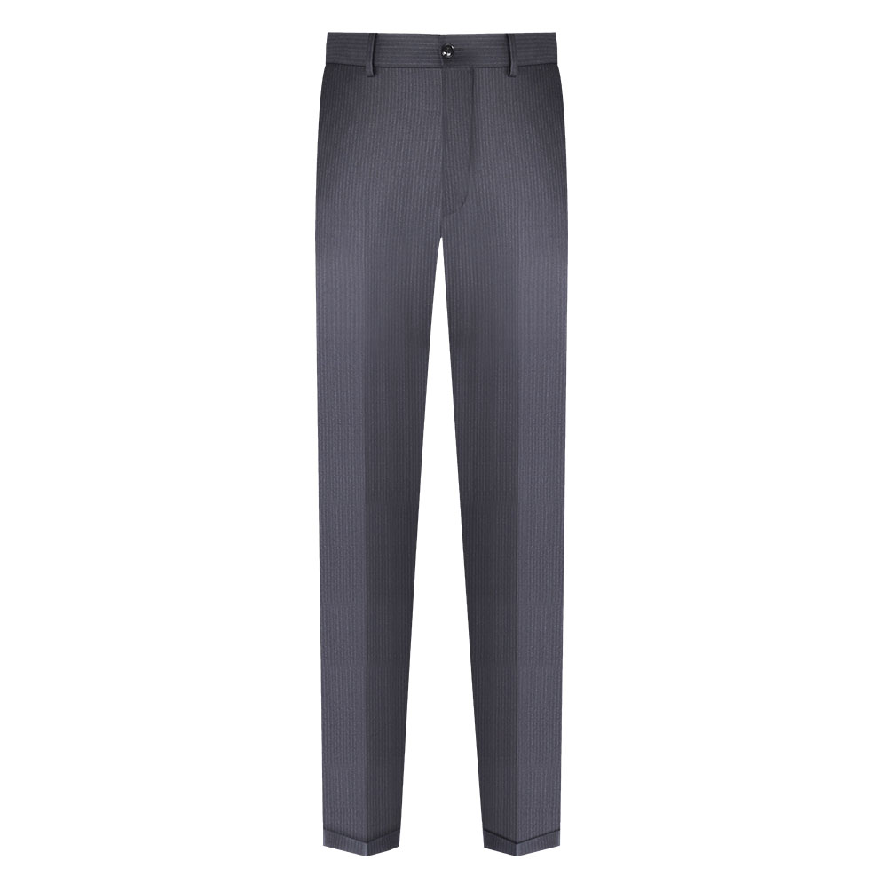 Quần quần Mans Brighton Thu nam Business Fit Pants mặc đẹp len nam mài Grey 56-4.