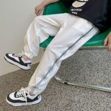 Летняя одежда, средство от комаров, летние штаны, детские тонкие белые повседневные брюки для отдыха