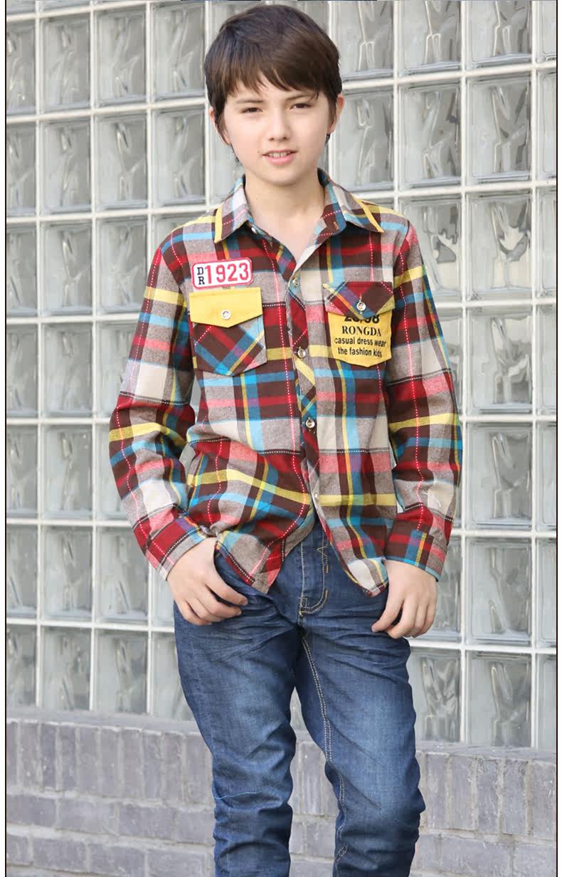 Chemise garcon à manche longue - Ref 2076008 Image 18