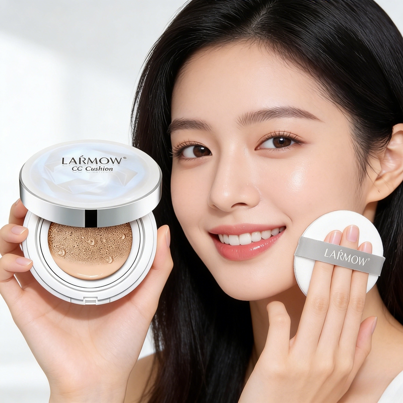 Official Website Genuine Blue Foam Silky Protective Cushion Cc Cream, Long-Lasting, Non-Cakey, Strong Coverage, Hydrating, Non-Whitening