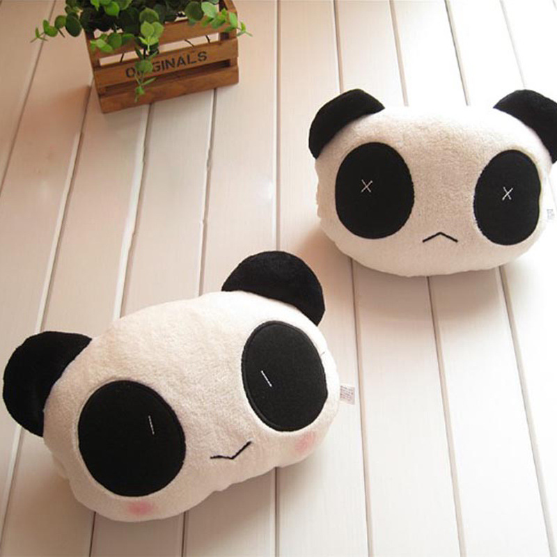 Car Pillow Cute Cartoon Neck Pillow Creative Panda Seat Pillow Car Interior Supplies Lumbar Head Pillow Neck Pillow
