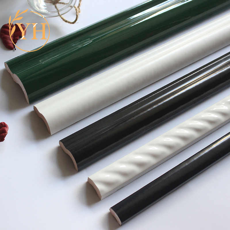 Tile Collection Edge Strip Closing Trim Strip Waist Line Wall Brick Closing Strip Semi-Wall Ohm Wire Arched strip semi-circle Line-Taobao