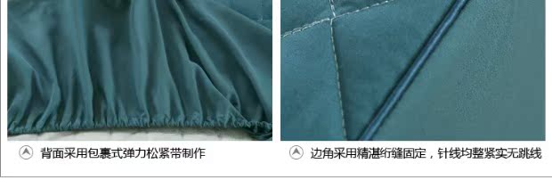 bedspread bông tùy chỉnh rắn Được trang bị dày 0.9cm bãi / 1 / 1.2 / 1,35 / 1,5 / 1.8x2 * 2.2 vận chuyển - Trang bị Covers Ga phủ giường là gì