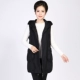 Áo khoác vest nữ mùa xuân cho phụ nữ trung niên và cao tuổi Phụ nữ cotton nguyên chất 40 tuổi mới 50 tuổi mặc mẹ - Quần áo của mẹ