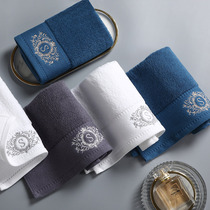 Hotel small towel Cotton square towel 3-pack face towel Household soft absorbent student hand towel Cotton square