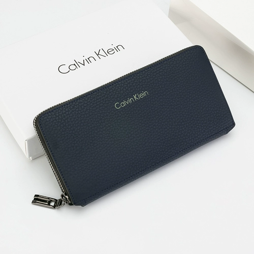 Длинный бумажник, сумка с петлей на руку с молнией, кожаная маленькая сумка клатч, кошелек, длина макси, из натуральной кожи, бизнес-версия