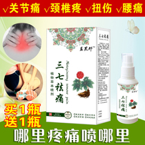Pain spray relieves shoulder cervical spine knee Yifu Bang Sanqi pain spray relieves cervical paint joint pain