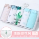 Quần lót Langsha nữ cotton 100% cotton sinh viên quần tươi đầu nữ vải cotton eo lớn tóm tắt - Giống cái