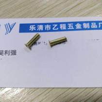 2 9*0 25*10 6 Brass hollow rivets 25 yuan one thousand pieces
