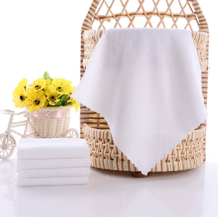 Household cleaning special white towels cleaning towels without rubbing the floor wiping glass furniture table wipe