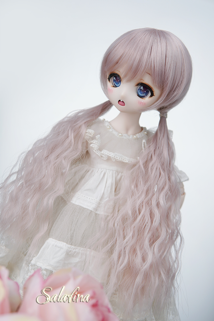 SALA bjd wig Hybrid jellyfish head long curly hair kosa dual horse tail 3 minutes 3 minutes 4 points 6 points Phoebe