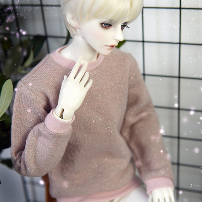 taobao agent Single -free SALA BJD baby clothes daily casual silver -gray pink sweater showing 70cm72cm