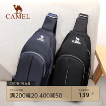 Camel mens bag new sports chest bag satchel bag fashion large capacity trend casual oblique cross bag men