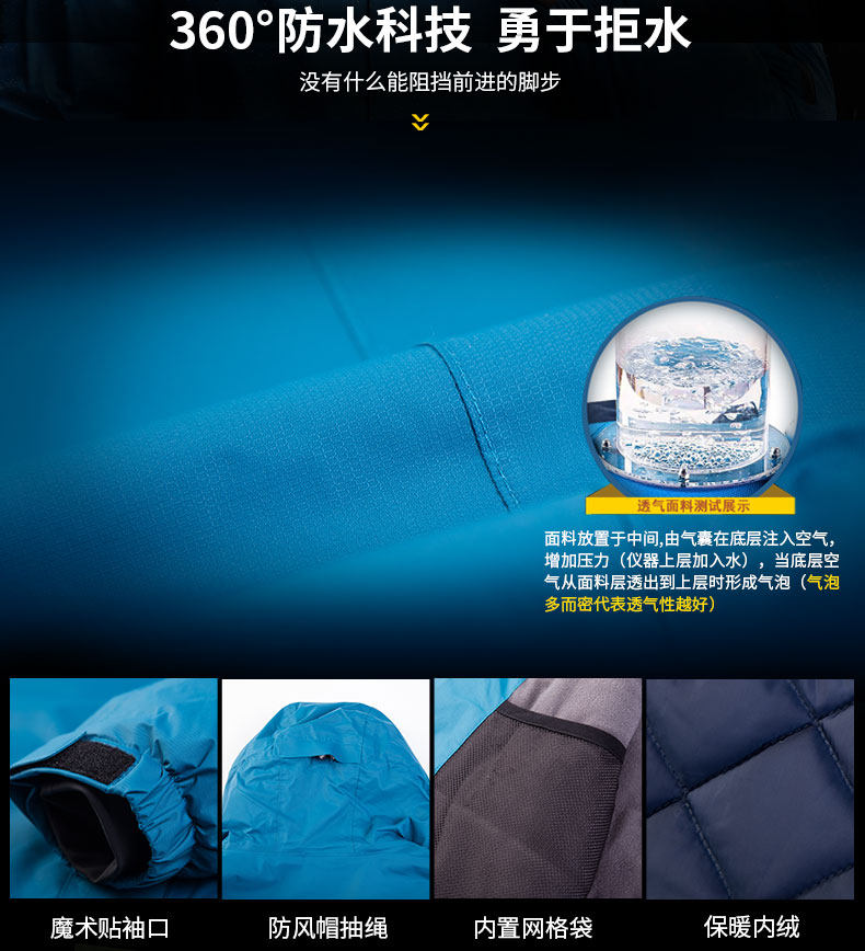 Blouson hiver pour homme CAMEL   - Ref 3112703 Image 10