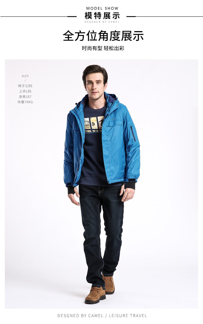 Blouson hiver pour homme CAMEL   - Ref 3112703 Image 25