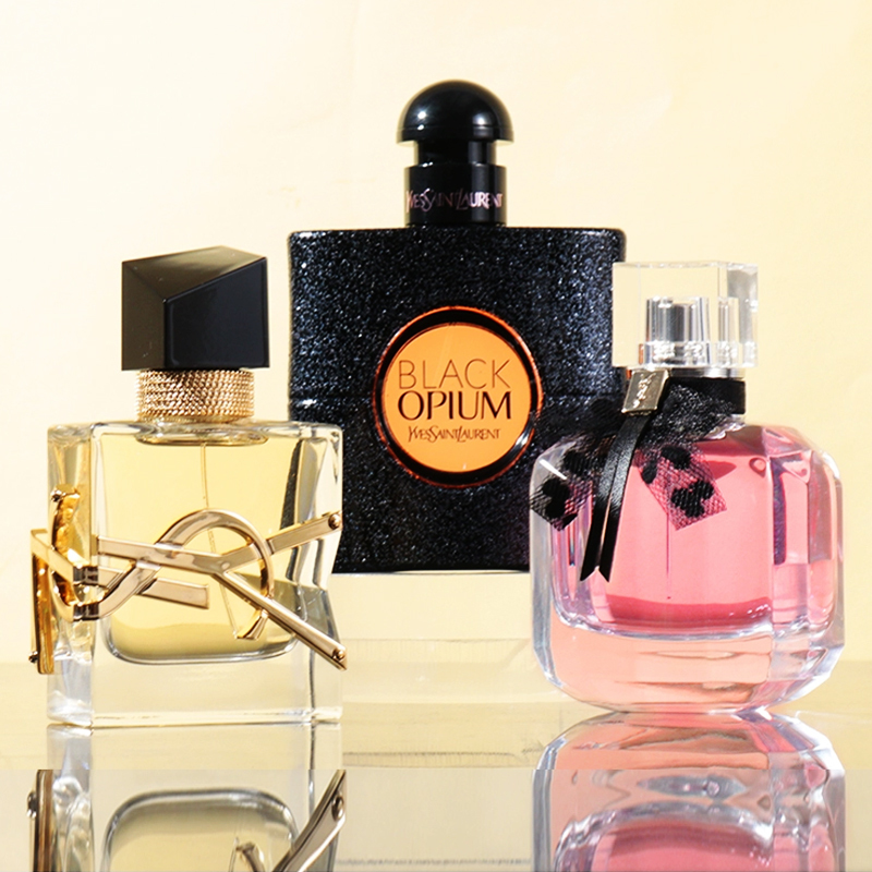 Ysl Saint Laurent Women's Perfume Libre Eau De Parfum Black Opium Classic Luxury Fragrance Gift Set