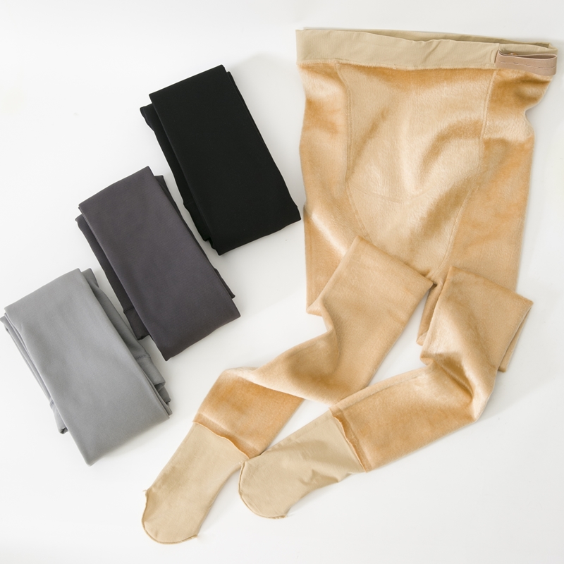 Pregnant women's stockings thin section bare legs artifact pregnancy autumn and winter bottoming socks spring and autumn plus velvet thick outer wear pantyhose