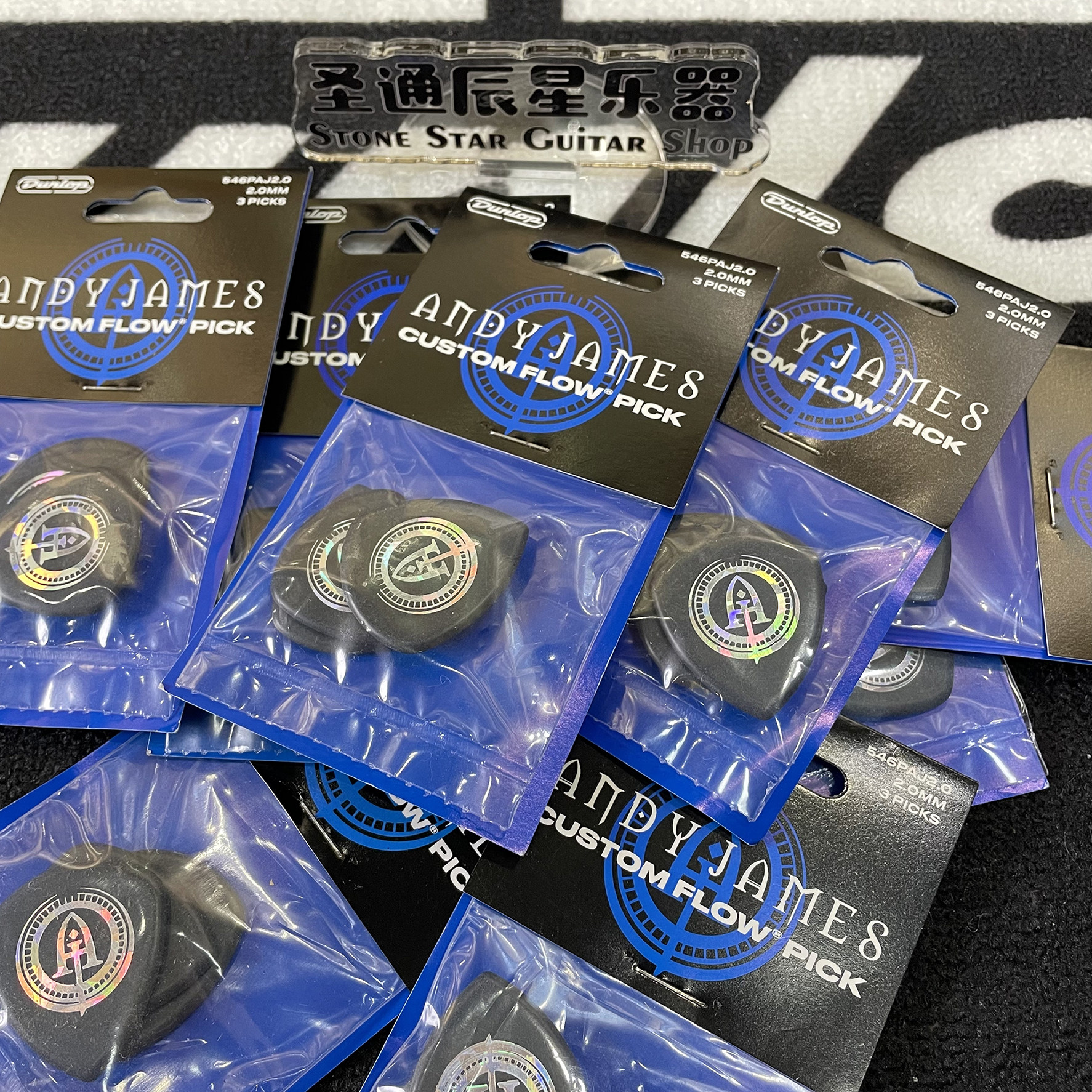 DUNLOP Dunlop Andy James Signature Dialed sheet 546PAJ Electric Guitar Speed Pluck sheet Melific-Taobao