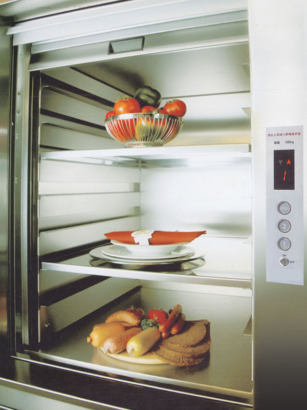 Passing the dish elevator Hotel Hotel Passing the dish lift Dragging type restaurant kitchen Home small lift food ladder dining ladder