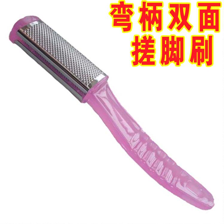 Buy 5 send 1 new product bifacial stainless steel washing feet brushed foot brush washboard old cocoon die leather pedicure can be removed