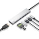 Lenovo Type-C 도킹 스테이션 USB 분배기 HDMI 어댑터 PD 고속 충전 100WSD/TF 카드 리더기 Apple Huawei Xiaomi thinkplus 노트북 알루미늄 합금 LC06에 적합