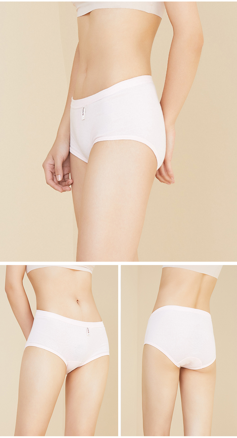 3 đồ lót tải và mát mẻ của phụ nữ cotton cao eo tóm tắt kích thước lớn quần legging cotton đồ lot