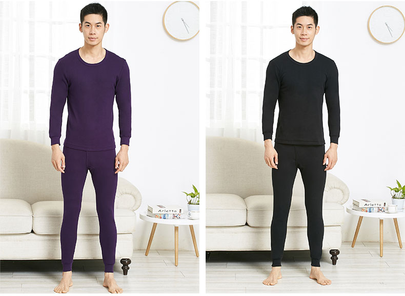 Nên và mát mẻ cotton nam đồ lót nhiệt ngọn phụ nữ dày cổ tròn chạm đáy áo len cotton đơn mảnh áo giữ nhiệt nữ lót lông