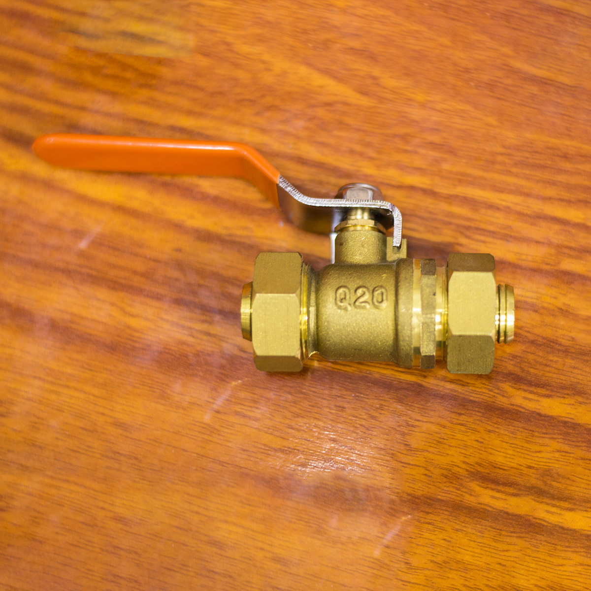 Aluminium Plastic Pipe Special Valve Active Joint Cutting Sleeve Type Isodiameter Ball Valve Solar Tubes 4 points 6 Sub-thickened DN15 20