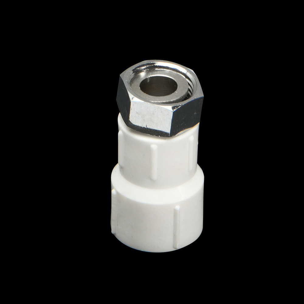 Thickened 4 points full copper screw cap water heater ppr active joint thickened live direct accessories