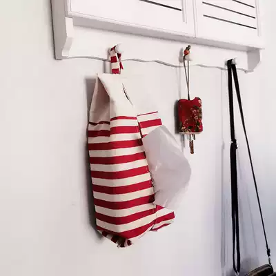 Nordic hanging tissue cover creative tissue box home living room cotton linen fabric extraction sanitary paper bag car tissue bag creative
